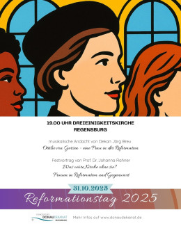 Plakat Festvortrag Reformationstag