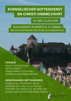 Plakat Gottesdienst im Grünen