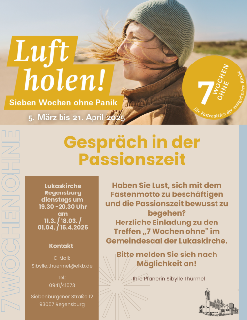 Plakat 7 Wochen Ohne