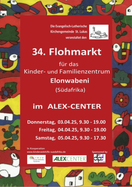 Plakat Flomarkt Elonwabeni